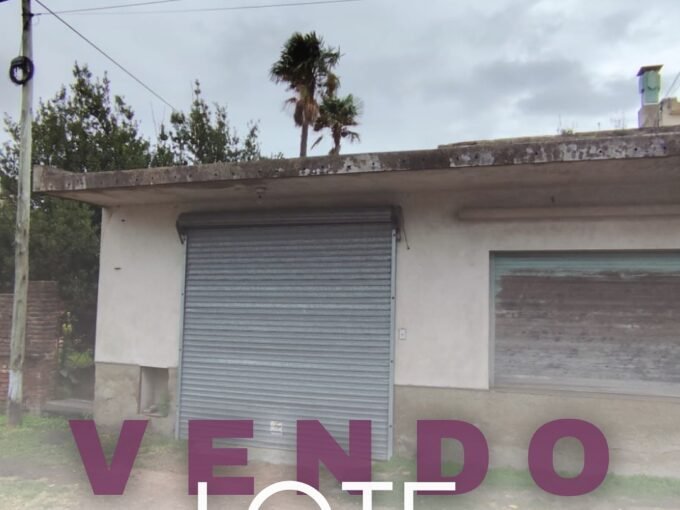 LOTE con CASA a DEMOLER.